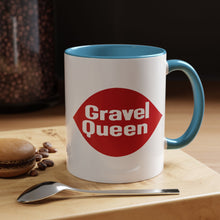 Load image into Gallery viewer, Gravel Queen - Accent Coffee Mug (11, 15oz)