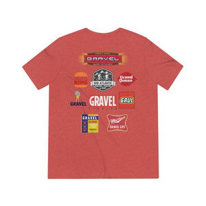 Gravel Sponsors - Unisex Triblend Tee