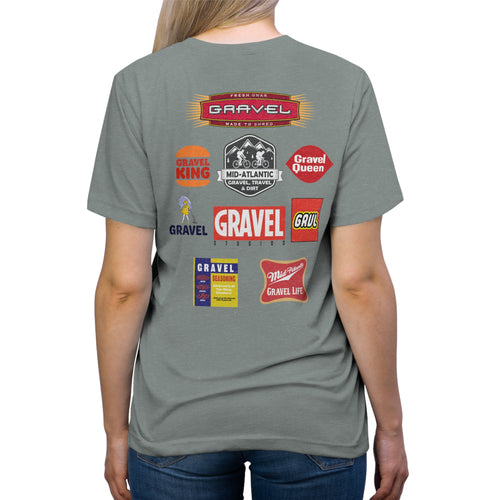 Gravel Sponsors - Unisex Triblend Tee