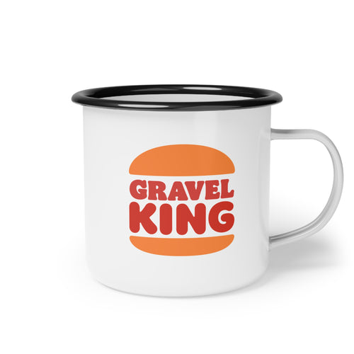 Gravel King Enamel Camp Cup