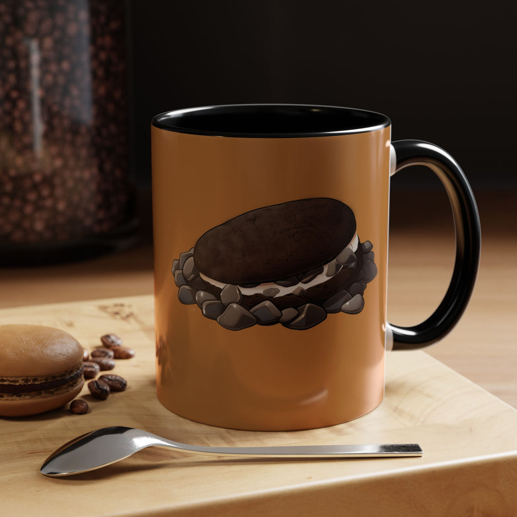 Gravel Whoopie Pie Accent Coffee Mug (11, 15oz)