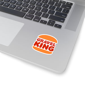 Gravel King Sticker