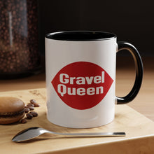 Load image into Gallery viewer, Gravel Queen - Accent Coffee Mug (11, 15oz)