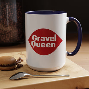 Gravel Queen - Accent Coffee Mug (11, 15oz)