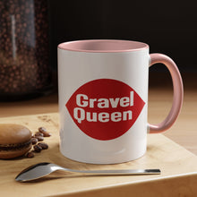 Load image into Gallery viewer, Gravel Queen - Accent Coffee Mug (11, 15oz)