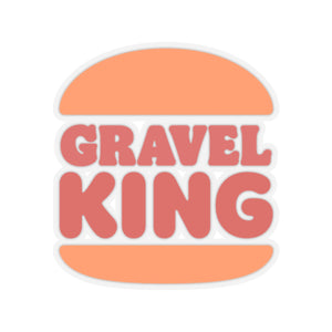 Gravel King Sticker