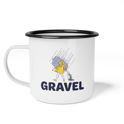 Gravel Girl Enamel Camp Cup